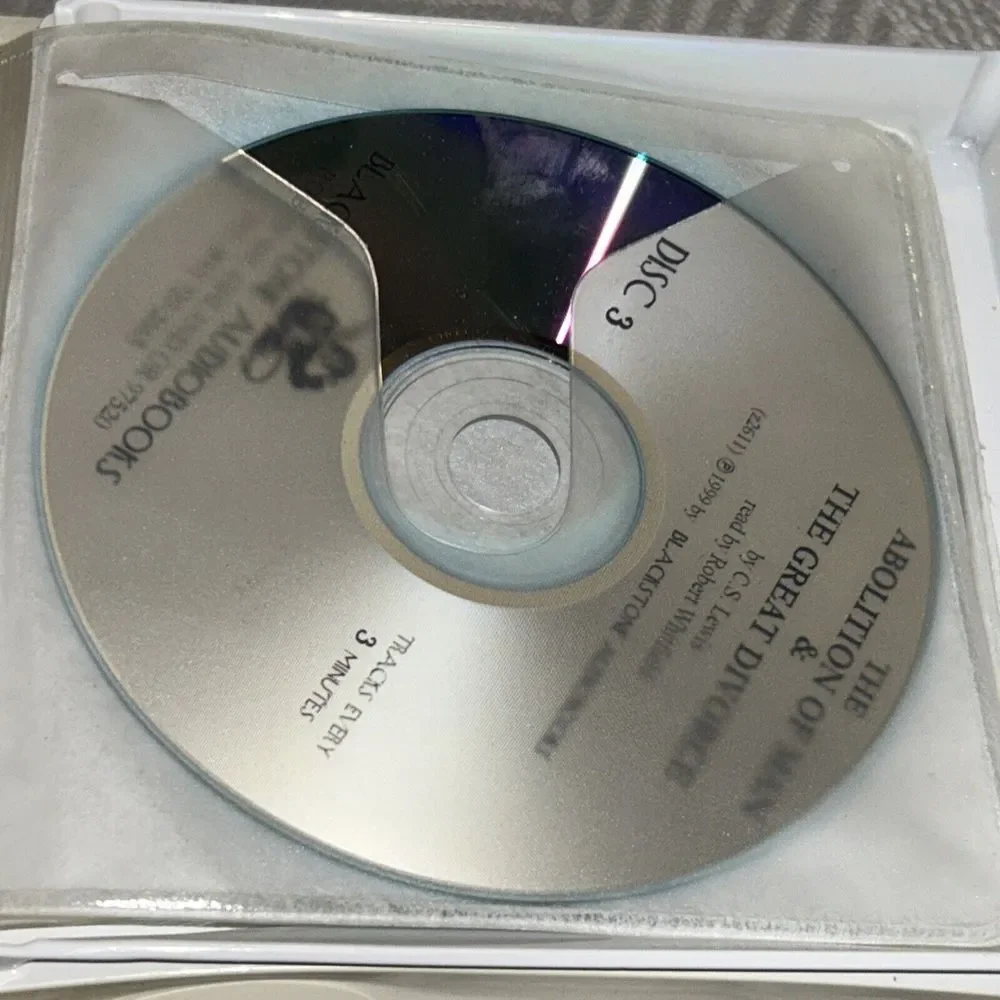 The Abolition Of Man & Great Divorce Audiobook C.S. Lewis‎ Blackstone A1